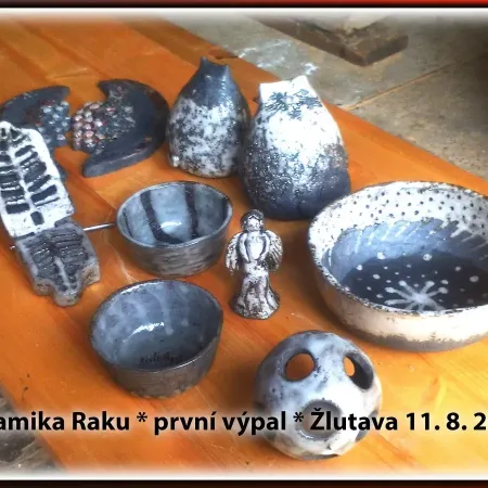 Keramika Raku - první pálení 30 72