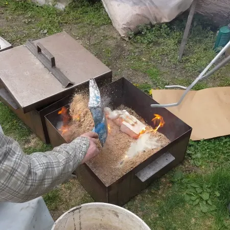 Keramika Raku - třetí pálení 7 57