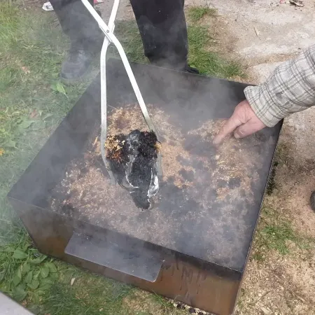 Keramika Raku - třetí pálení 55 57