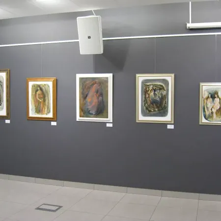 Výstava Malovali tady s námi 7 10