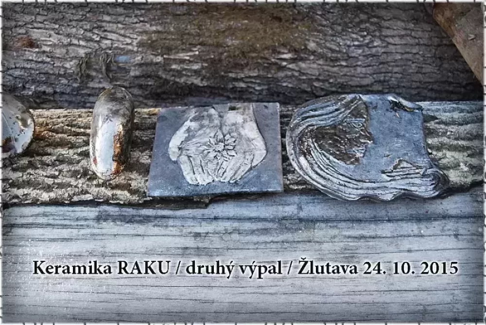 RAKU keramika &#8211; druhý výpal