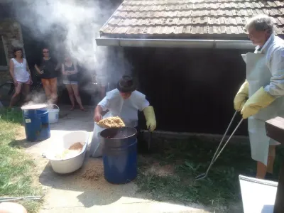 Keramika Raku - první pálení 1 72 72