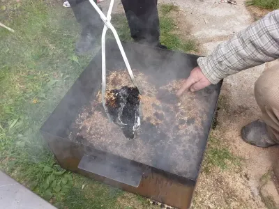 Keramika Raku - třetí pálení 55 57
