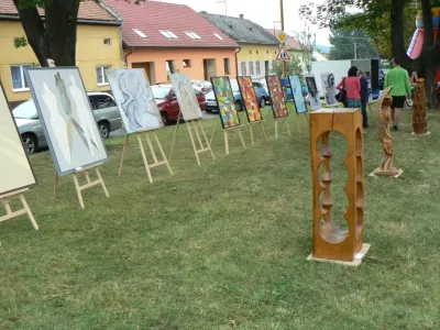 Výstava u kaple sv. Anny 2012 10 25