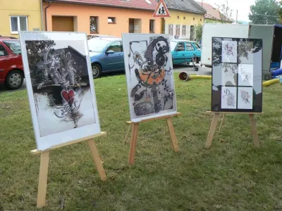 Výstava u kaple sv. Anny 2012 7 25