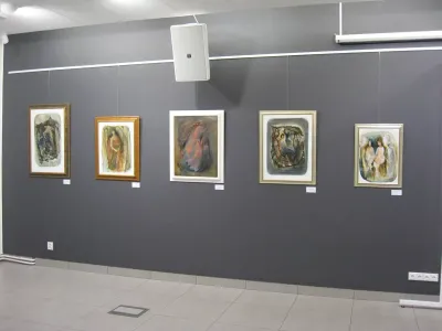 Výstava Malovali tady s námi 7 10