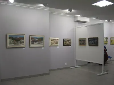 Výstava Malovali tady s námi 4 10